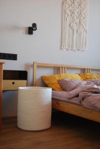 Фото из отзыва к Шнур вязаный жёсткий 8 мм молочный с сердечником