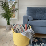 Фото из отзыва к Шнур вязаный жёсткий 8 мм жёлтый с сердечником