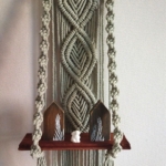 Фото из отзыва к Трёхпрядная веревка 5 мм, шалфей