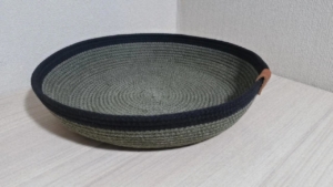 Фото из отзыва к Шнур вязаный 5 мм хаки тёмный с сердечником