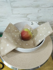 Фото из отзыва к Шнур вязаный 5 мм лён с сердечником