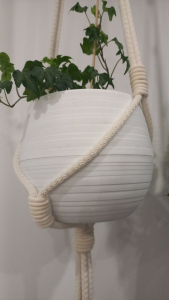 Фото из отзыва к Шнур вязаный жёсткий 8 мм молочный с сердечником