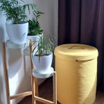 Фото из отзыва к Шнур вязаный жёсткий 8 мм жёлтый с сердечником