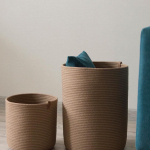 Фото из отзыва к Шнур вязаный жёсткий 8 мм джутовый цвет с сердечником