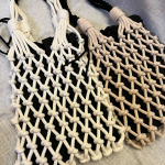 Фото из отзыва к Шнур вязаный мягкий 8 мм молочный с сердечником