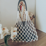 Фото из отзыва к Шнур вязаный мягкий 8 мм молочный с сердечником