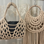 Фото из отзыва к Шнур вязаный мягкий 8 мм бежевый с сердечником