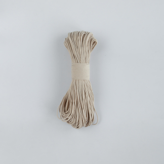 Шнур плетёный 3 мм с песочный сердечником