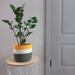 Фото из отзыва к Шнур вязаный 5 мм молочный с сердечником