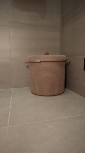 Фото из отзыва к Шнур вязаный жёсткий 8 мм какао светлый с сердечником