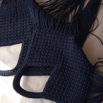 Фото из отзыва к Шнур плетёный 3 мм чёрный с цветным сердечником