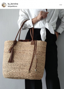 Фото из отзыва к Косичка из банановых листьев