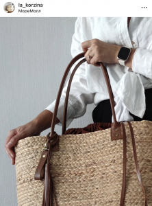 Фото из отзыва к Косичка из банановых листьев