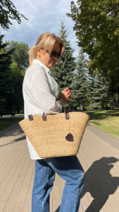 Фото из отзыва к Косичка из банановых листьев