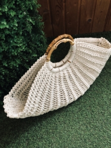 Фото из отзыва к Шнур плетёный 3 мм молочный с цветным сердечником