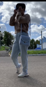 Фото из отзыва к Готовый набор Сумка-почтальонка