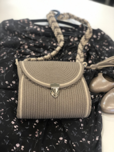 Фото из отзыва к Готовый набор Сумка-почтальонка