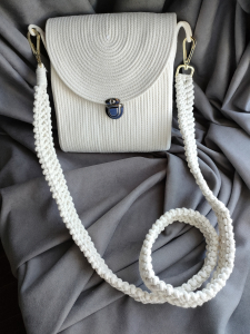 Фото из отзыва к Готовый набор Сумка-почтальонка