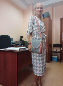 Фото из отзыва к Готовый набор Сумка-почтальонка