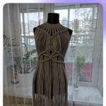 Фото из отзыва к Видео-урок Платье-туника макраме