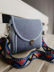 Фото из отзыва к Готовый набор Сумка-почтальонка