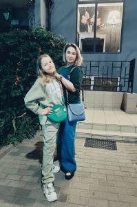 Фото из отзыва к Готовый набор Сумка-почтальонка