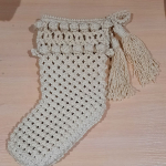 Фото из отзыва к Видео-урок Сапожок новогодний