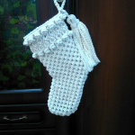 Фото из отзыва к Видео-урок Сапожок новогодний